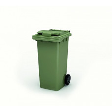 Контейнер для мусора 120 л с крышкой (Зеленый)
