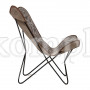 Кресло Secret De Maison NEWTON (mod. М-17572) металл/ткань, 75х75х90см, черный