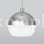 Подвесной светодиодный светильник DLS023 белый/хром