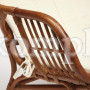Комплект для отдыха SONOMA (стол круглый (со стеклом)+2 кресла+диван) с подушками, ротанг