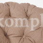 Кресло "PAPASAN" 23/01 W с подушкой, Cognac (коньяк), экошерсть Коричневый, 1811-5