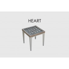 HEART стол приставной SEASHELL