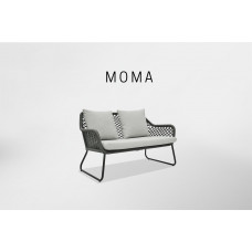 MOMA диван двухместный ANTHRACITE-CARBON