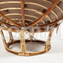 Кресло "PAPASAN ECO SKIN" с подушкой, Natural (натуральный), ткань Старт
