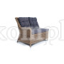 Бергамо, плетеный правый модуль дивана, соломенный YH-C2579WY