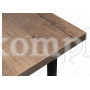Стол деревянный Эльпатия 130 дуб велингтон / черный матовый