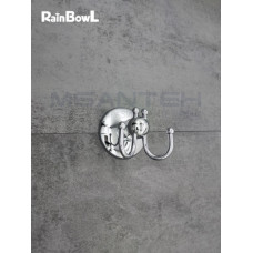 Крючок для ванной Rainbowl 2527-1 OTEL для халата двойной малый хром