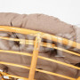 Кресло "PAPASAN" 23/01 W с подушкой, Honey (мед), экошерсть Коричневый, 1811-5