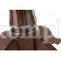 Стол деревянный Павия орех с коричневой патиной