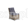 Бергамо, плетеный центральный модуль дивана, соломенный YH-C1509W
