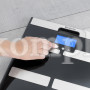Цифровые весы с мониторингом параметров тела, черные