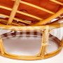 Кресло "PAPASAN" 23/01 W с подушкой, Honey (мед), ткань Оранжевый, С 23