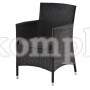 Комплект плетеной мебели T246ST/Y189D-W5 Black 4Pcs