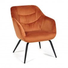 Кресло DREIFUS (mod. DM4284) металл, ткань, 66*74.5*82, оранжевый (70AC orange)