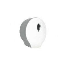Диспенсер для туалетной бумаги пластмассовый белый 325x305x130