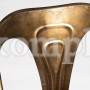 Стул барный Secret De Maison VENS (mod. M-17273) металл/кожа буйвола, 53х53х104,5см, античная медь/коричневый