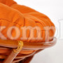Кресло-качалка "PAPASAN" w 23/01 B с подушкой, Cognac (коньяк), ткань Оранжевый, С 23