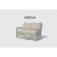 ARENA диван двухместный WHITE WASH