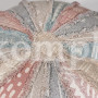 Пуф Secret De Maison COUVERT (mod. 10136) cotton Kilim, D60х35см, бежевый мультицвет