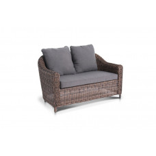 Кон Панна, диван двухместный, коричневый YH-C2808W brown