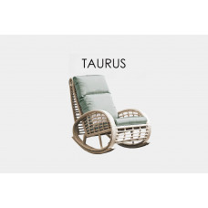 TAURUS кресло-качалка OFF WHITE MUSHROOM