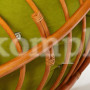 Кресло "PAPASAN" 23/01 W с подушкой, Cognac (коньяк), флок Олива, 23