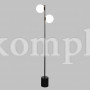 Напольный светильник со стеклянными плафонами 01158/2 черный