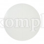 Стол круглый раскладной обеденный BOSCO (Боско) основание бук, столешница мдф, 100*75*100+30см, Белый+Натуральный (Бук)