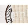 Комплект для отдыха TURKEY (стол круглый (со стеклом)+2 кресла + диван) с подушками, ротанг
