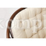 Комплект для отдыха TURKEY (стол круглый (со стеклом)+2 кресла + диван) с подушками, ротанг