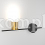 Настенный светодиодный светильник Acru MRL LED 1019 черный/золото