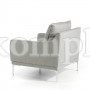 Мягкое тканевое кресло KF1037-1P