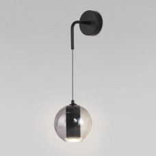 Настенный светильник со стеклянным плафоном 50258 LED дымчатый