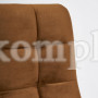 Стул барный CHILLY (mod.7095) ткань/металл, 50х44х104 см, высота до сиденья 76 см, коричневый barkhat 11/черный