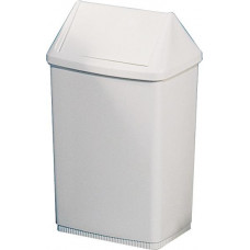 Контейнер для мусора пластиковый белый 55 л.  615*385*315