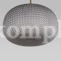 Подвесной светильник со стеклянным плафоном 50262/1 серый