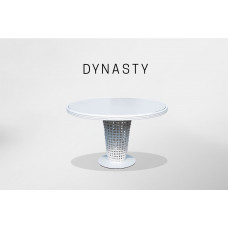 DYNASTY стол круглый WHITE MUSHROOM d120