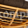 Кресло "PAPASAN" 23/01 W с подушкой, Honey (мед), ткань Коричневый, 3М7-147