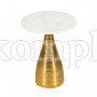 Столик кофейный Secret De Maison CINTRA (mod. 12473) алюминиевый сплав/мрамор, 40,7x40,7x52,7см, золотой/gold