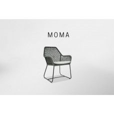 MOMA кресло обеденное ANTHRACITE-CARBON