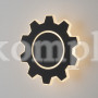 Настенный светодиодный светильник Gear M MRL LED 1095 черный