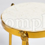 Столик кофейный Secret De Maison BIRDY (mod. 12475) алюминиевый сплав/мрамор, 38*38*48,5 см, золотой/gold