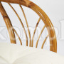 Комплект "NEW BOGOTA ECO SKIN" (диван + 2 кресла + стол со стеклом) с подушками, ротанг