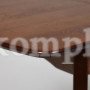 Стол CATERINA бук, мдф, 100+30x70x75, коричневый