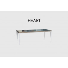 HEART стол обеденный SEASHELL 220x100