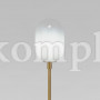 Настольный светильник со стеклянным плафоном 01161/1 латунь
