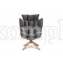 Кресло DС-1565C коричневое HE510-24B/серое