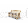 Латте диван двухместный, соломенный YH-C2169W