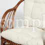 Террасный комплект "NEW BOGOTA" (2 кресла + стол) с подушками, ротанг