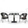 Комплект мебели 2+1 AFM-T605SWT/Y79A-W53 Brown 2Pcs